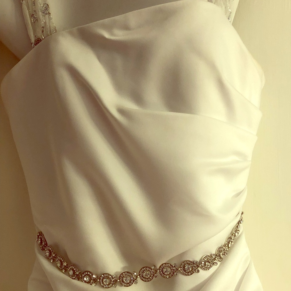 White Cotillion dress